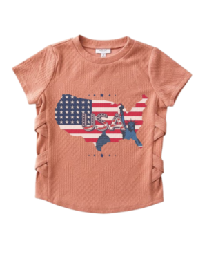 Map of the USA Vintage Women T-Shirt