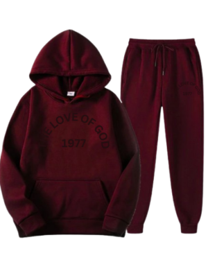 Love of God 1977 Hoodie and Jogger Set