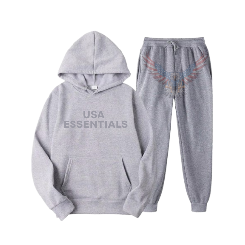 Essentials USA Hoodie and Sweatpants Set